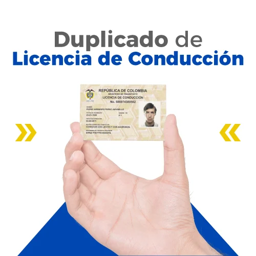 Duplicado licencia de conducción