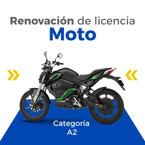 Renovación Licencia para Moto